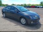 2020 Hyundai Elantra Se Gray vin: 5NPD74LF4LH603500