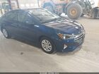 2020 Hyundai Elantra Se Blue vin: 5NPD74LF4LH612312