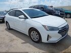 2020 Hyundai Elantra Se White vin: 5NPD74LF5LH603666