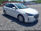 2020 Hyundai Elantra Se White vin: 5NPD74LF6LH600789