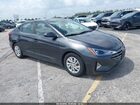 2020 Hyundai Elantra Se Gray vin: 5NPD74LF6LH601487