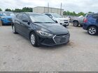 2017 Hyundai Elantra Se Black vin: 5NPD74LF7HH201171