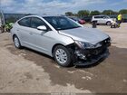 2019 Hyundai Elantra Se Gray vin: 5NPD74LF7KH488065