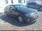 2020 Hyundai Elantra Se Black vin: 5NPD74LF7LH606665