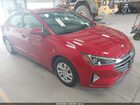 2020 Hyundai Elantra Se Red vin: 5NPD74LF7LH608917