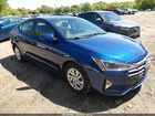 2020 Hyundai Elantra Se Blue vin: 5NPD74LF7LH609792