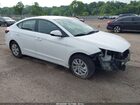2019 Hyundai Elantra Se White vin: 5NPD74LF8KH434273