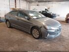 2019 Hyundai Elantra Se Gray vin: 5NPD74LF9KH470666