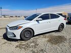 2017 Hyundai Elantra Se White vin: 5NPD74LFXHH176007