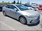 2017 Hyundai Elantra Se Light Blue vin: 5NPD74LFXHH179909