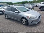 2017 Hyundai Elantra Se Gray vin: 5NPD74LFXHH196841