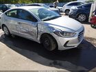 2018 Hyundai Elantra Se Silver vin: 5NPD74LFXJH355508