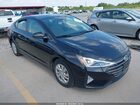 2019 Hyundai Elantra Se Black vin: 5NPD74LFXKH489131
