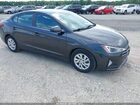 2020 Hyundai Elantra Se Gray vin: 5NPD74LFXLH602237