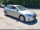 2020 Hyundai Elantra Se Серебряный vin: 5NPD74LFXLH612394