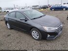 2020 Hyundai Elantra Se Gray vin: 5NPD74LFXLH614100