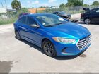 2017 Hyundai Elantra Se Blue vin: 5NPD84LF0HH150304