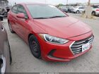 2018 Hyundai Elantra Sel Red vin: 5NPD84LF0JH294652