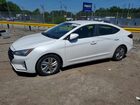 2019 Hyundai Elantra Sel White vin: 5NPD84LF0KH474425