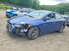 2018 Hyundai Elantra Sel Blue vin: 5NPD84LF1JH275933