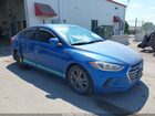2018 Hyundai Elantra Sel Blue vin: 5NPD84LF2JH266206