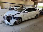 2019 Hyundai Elantra Sel White vin: 5NPD84LF2KH446643