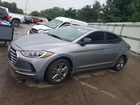 2017 Hyundai Elantra Se Gray vin: 5NPD84LF3HH052142