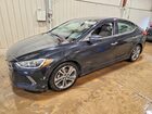 2017 Hyundai Elantra Limited Black vin: 5NPD84LF3HH067465