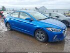 2017 Hyundai Elantra Se Blue vin: 5NPD84LF3HH088445