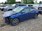 2020 Hyundai Elantra Limited Blue vin: 5NPD84LF3LH565013