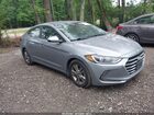 2017 Hyundai Elantra Se Gray vin: 5NPD84LF4HH057740