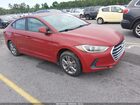 2017 Hyundai Elantra Se Red vin: 5NPD84LF4HH123137