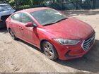 2018 Hyundai Elantra Sel Red vin: 5NPD84LF4JH226581