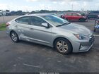 2020 Hyundai Elantra Sel Gray vin: 5NPD84LF4LH583391