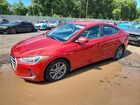 2017 Hyundai Elantra Se Red vin: 5NPD84LF5HH003301