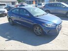 2017 Hyundai Elantra Se Dark Blue vin: 5NPD84LF5HH185534