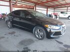 2018 Hyundai Elantra Sel Black vin: 5NPD84LF5JH311154