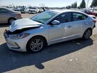 2018 Hyundai Elantra Sel Silver vin: 5NPD84LF5JH333686