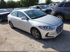 2018 Hyundai Elantra Sel Silver vin: 5NPD84LF5JH368826