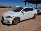 2017 Hyundai Elantra Se White vin: 5NPD84LF6HH049686