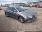 2018 Hyundai Elantra Value Edition Серый vin: 5NPD84LF6JH250316