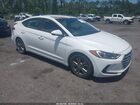 2018 Hyundai Elantra Sel White vin: 5NPD84LF6JH387546