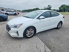 2020 Hyundai Elantra Sel White vin: 5NPD84LF6LH520177
