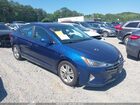 2020 Hyundai Elantra Sel Blue vin: 5NPD84LF6LH557830