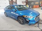 2017 Hyundai Elantra Se Blue vin: 5NPD84LF7HH076119