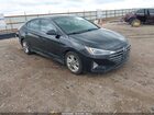 2019 Hyundai Elantra Value Edition Black vin: 5NPD84LF7KH429742