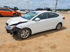 2019 Hyundai Elantra Sel Белый vin: 5NPD84LF7KH463647