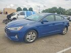 2020 Hyundai Elantra Sel Blue vin: 5NPD84LF7LH515134