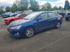 2020 Hyundai Elantra Sel Blue vin: 5NPD84LF7LH575625