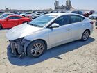 2019 Hyundai Elantra Sel Silver vin: 5NPD84LF8KH437249